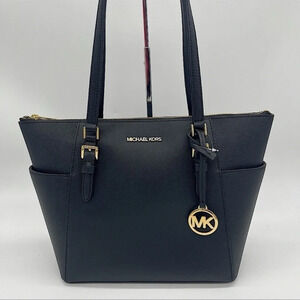 Michael Kors Charlotte Tote Bag Black